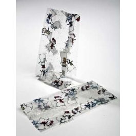 Sachet SOS imprimé bonhomme de neige 8.9x5.1x19.1cm (100 pièces) [G3SNM]