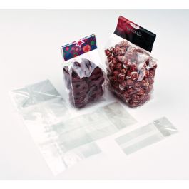 Sachet SOS à fond plat transparence cristalline 10.2x10.2x17.8cm (100 pièces) [FGCC9]