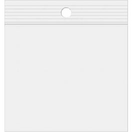 Sachet zip à transparence cristalline avec trou de suspension 6,4x6,4cm (100 pièces) [ZR2H2H]