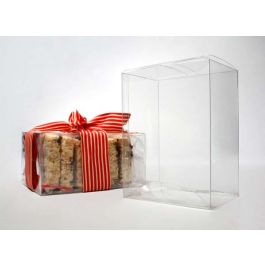 Boîtier cadeau à transparence cristalline avec fond pop up 13 x 5.1 x 13cm (25 Pièces) [PLB236]