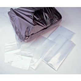 Sachet plastique transparence cristalline en PE-BD 40 microns 7.6x25.4cm (100 pièces) [PE2310]