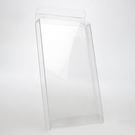 Boites cadeau plastique à transparence cristalline 10.2 x 1.6 x 22.7cm (25 Pièces) [FB254]