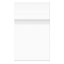 Sachet plastique transparence cristalline 9,7x6cm avec Rabat "Sécurisée" (100 pièces) [B3X2XPC]