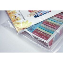 Sachet plastique transparence cristalline en PE-BD 38 microns 7.6x30.5cm (100 pièces) [PE1H312]