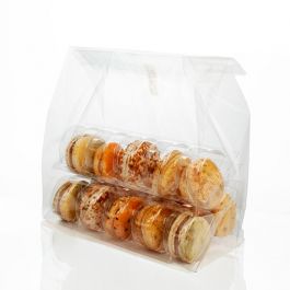 Macaron Taschen, Set für 15 Stück (100 Stück) [MBG3]