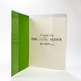 Couverture pliable à transparence cristalline pour enveloppe + carte 15.1 x 22.5cm (100 pièces) [CJA2]