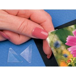 Fotoecken 1.6cm Selbstklebend und Transparent (500 Stück) [MC1]
