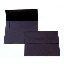 Enveloppes "Basis", Noir 18.4 x 13.3cm (50 pièces) [EC015]