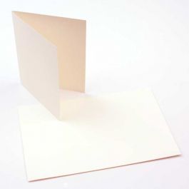 Glückwunschkarten Natur 14x10,8cm (50 Stück) [PC202]
