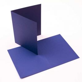 Glückwunschkarten Blau 17.8x12.4cm (50 Stück) [PC017]