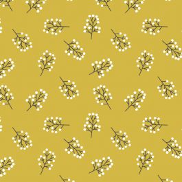 Rouleau Papier Cadeau Couché Dessin Brins d'or (1 pièce) [FP-IO5143]