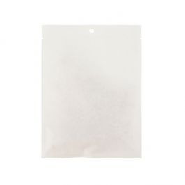 Kraft Klappenbeutel Weiß Umweltfreundlich 12,7x17,8 cm Verschließbar (100 Stück) [KHS57WK]