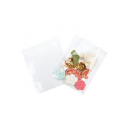 Sachet Plastiques 16x15.5cm Transparent et Refermable (100 pcs) [KO-30169]