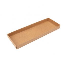 Base Boite Cadeau Kraft 10,8x2,5x30,5 cm (25 pièces) [KR11]