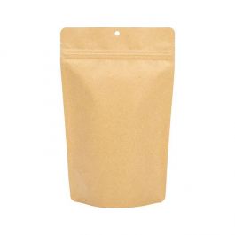 Pochettes doypack en kraft 14,9 x 8,9 x 23,2 cm avec trou de suspension (100 pièces) [ZBGSK7H]