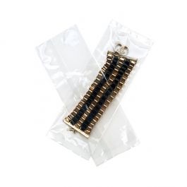 Sachet scellable à joint central laminé Qualité supérieure 7.7x20.3cm (100 pièces) [SLB38]