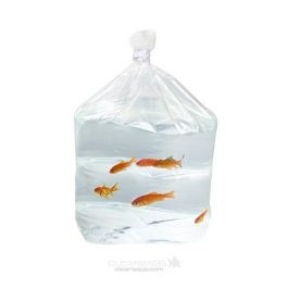 Sachet SOS à fond carré Qualité Supérieure 19.1x16.5x57.2cm (100 pièces) [3GSBW2]