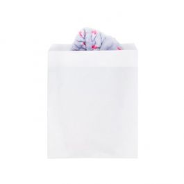 Warentaschen Weiß 25.1x31.4cm (100 Stück) [MB4W]