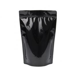 Doypack noir métallisé 22.9 x 12.1 x 34.3 cm (907 g) (100 Pièces) [ZBGM6B]