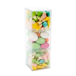 Coffret emboîtable de 5.2 x 5.2 x 15.6 cm, 3 boîtes intérieures + 1 boîte extérieure (25 Pieces) [NBS1]