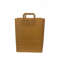 Sac papier en kraft marron 90 g/qm 32x17x41 cm (50 pièces) [PADB9041]