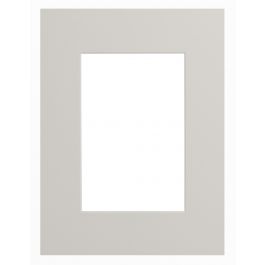 Contrecollé / passe-partout 224 blanc 50x60cm avec fenêtre 39x49cm (5 pièces) [MA-7422450601]