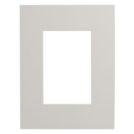 Contrecollé / passe-partout 224 blanc 20x28cm avec fenêtre 12x17cm (5 pièces) [MA-7422420281]