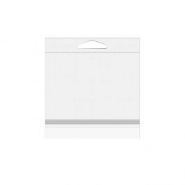 Sachet à trou de suspension refermable à transparence cristalline. Fermeture sécurisée 31.8x30.9cm (100 pièces) [HB12XPC]