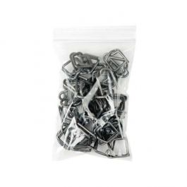 Sachet zip transparent en PE-BD 10x15cm 50 microns (100 pièces) [2PE46]