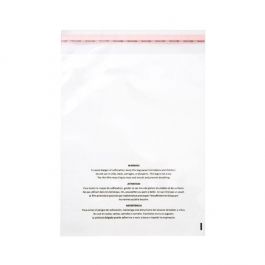 sac en polypropylene avec avertissements de suffocation 22.9x30.5cm (100 Pieces) [PFW1912]