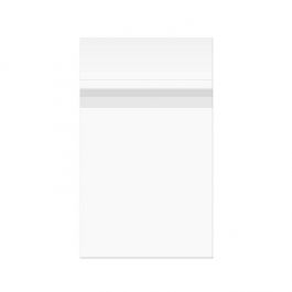 Sachet plastique laminés à transparence cristalline avec rabat sécurisé 22.9x30.5cm (100 pièces) [PL912]