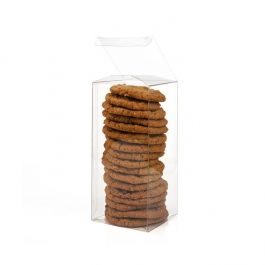 Boîtier cadeau à transparence cristalline avec fond pop up 8.9 x 8.9 x 19.1cm (25 Pièces) [PLB187]