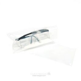 Sachet plastique transparence cristalline en PE-BD 100 microns 12.7x15.2 cm (100 pièces) [PE456]