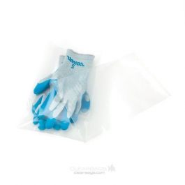 Sachet plastique transparence cristalline en PE-BD 100 microns 15.2x25.4 cm (100 pièces) [PE4610]
