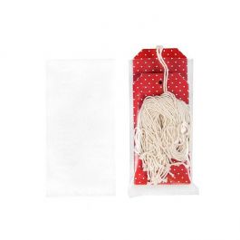 Sac Plat en Polypropylène 7.6 x 15.2cm (100 Pièces) [FP1H36]