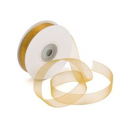 Ruban Mono or ancien 1.5cm x 23 mètres  (1 Pièce)   [RIBOGD]