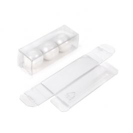 Klarsichtschachteln rPET 2.5x2.5x7.6 cm (25 Stück) [FPB135R]