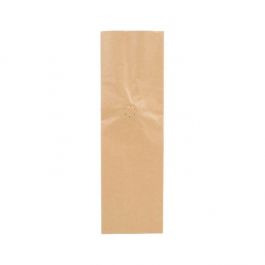 Kaffeebeutel Kraft mit Ventil 8x6x26cm | 285 Gramm (50 Stück) [SGC1K]