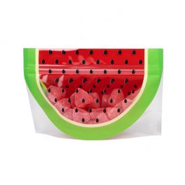 Doypack Forme de melon d'eau 20,3x7,6x13,3 cm (100 pièces) [SP3WZ]