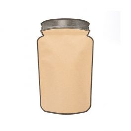 Doypack Forme de Bocal Vintage 15,2x7,9x25,4 cm (100 pièces) [SP7KZ]