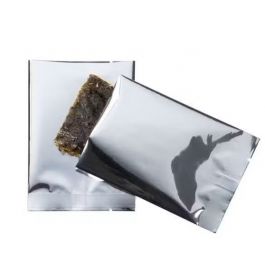 Sachet scellable à joint central laminé Qualité supérieure en argent métallisé 7.5x10.2 cm [SVP34S] (100 pièces)