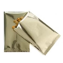 Sachet scellable à joint central laminé Qualité supérieure en or métallisé, 10.2x15.2cm (100 pièces) [SVP46G]