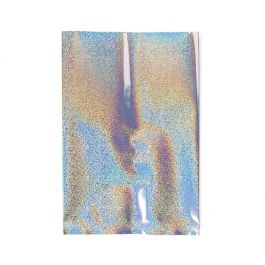 Sachet plastique Paillettes Holographique 10,2x15,2 cm (25 pièces) [SVP46HG]