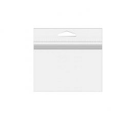 Sachet à trou de suspension refermable par le haut transparence cristalline 31.6x33cm (100 pièces) [HBT1213]