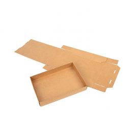 Petite Boite en carton kraft 12.4 x 1.6 x 17.1cm (25 Pièces) [KR2]
