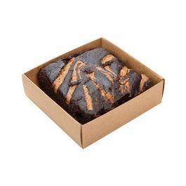 Petite Boite avec fond en carton kraft 7.9x2.5x8.3cm (25 Pièces) [KR356]