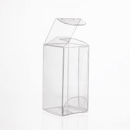 Boîtier cadeau à transparence cristalline 3.8 x 3.8 x 7.6cm (50 Pièces) [VB292]