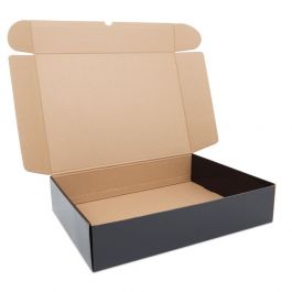 Carton pour Colis 41,5 x 30,5 x 8,5 cm noir (50 pcs) [FP-VPD004]