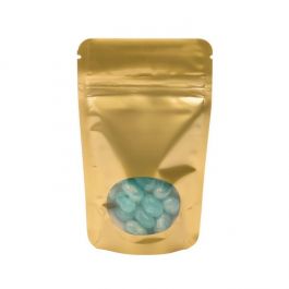 Doypack or avec fenêtre 7.9 x 5.1 x 13 cm (28 g) (100 Pièces) [ZBGO1G]