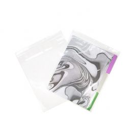 Sachet zip à transparence cristalline 100 microns 25,4x30,5cm (100 pièces) [Z4C1012]